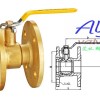 Q41F-16T黃銅法蘭球閥