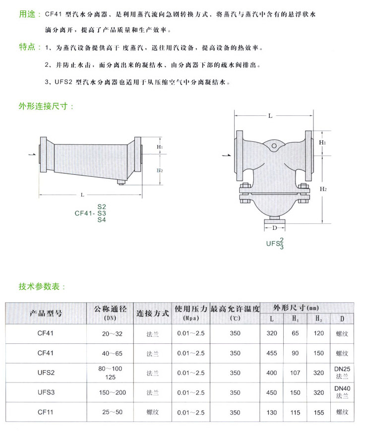 汽水分離器