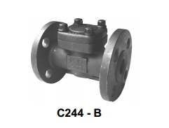 美國(guó)泰勒鍛鋼法蘭止回閥C244-B