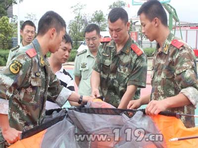 置地震救援器材裝備投入執(zhí)勤一線