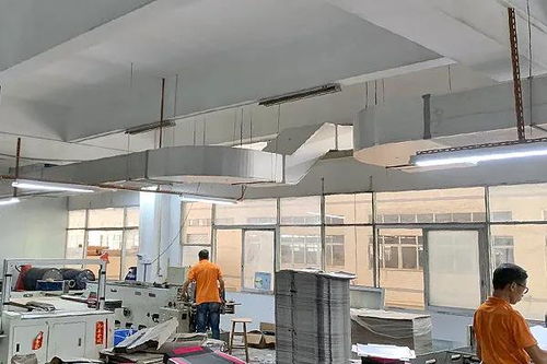 印刷廠新增環保空調 車間通風換氣改造工程